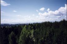 Uitzicht vanaf de schans